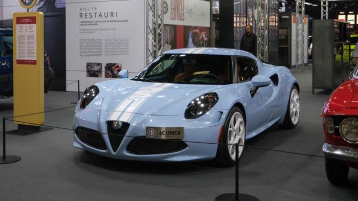 Πρεμιέρα για τη μία και μοναδική Alfa Romeo 4C Unica 